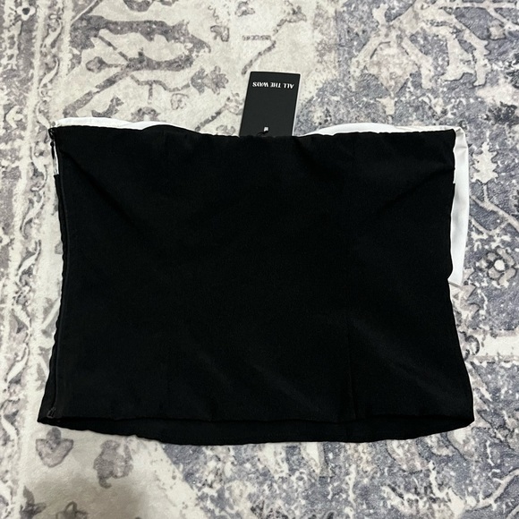 NWT Revolve x ALL THE WAYS Bow Mila Tube Top - Picture 5 of 8